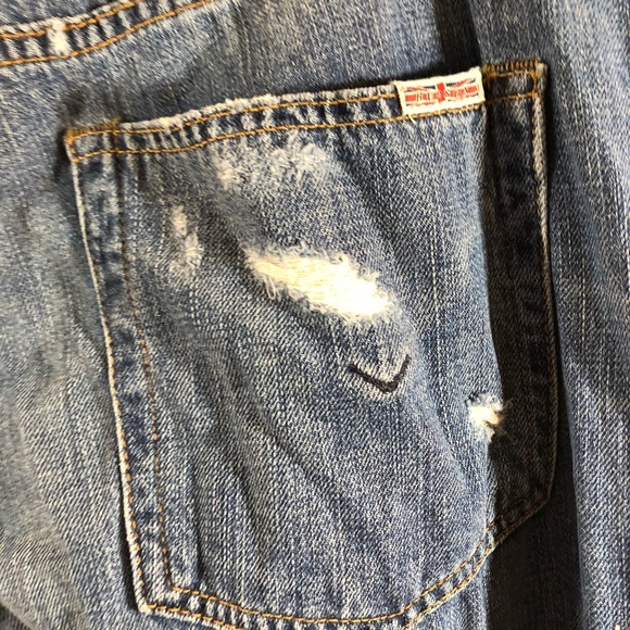 COPY - Hudson Skylar Relax Slim Straight Blue Jeans Women - Picture 3 of 9